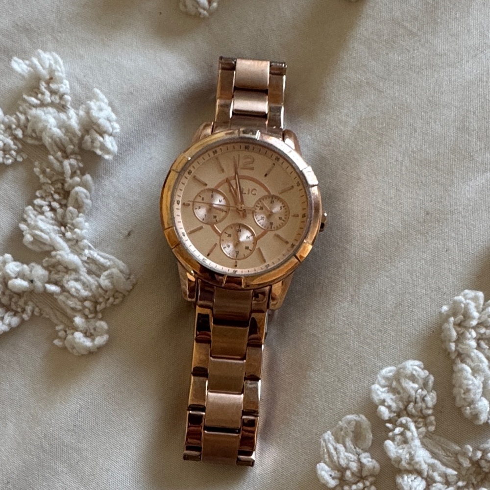 Relic Rose Gold Chronograph Watch